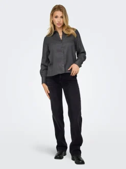 ONLBLUSH Middels høy midje Straight Fit Jeans