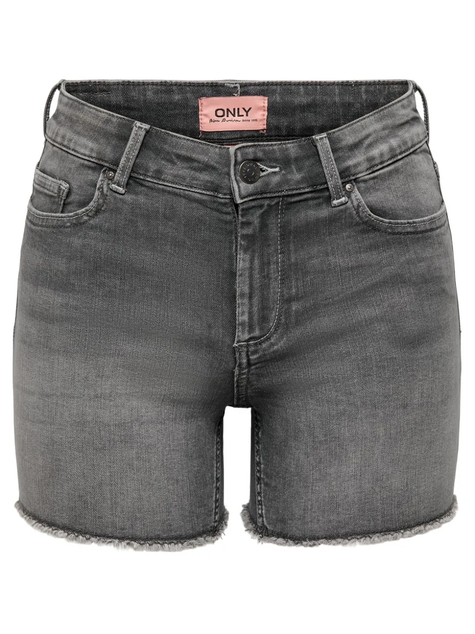 ONLBLUSH Middels høy midje Regular Fit Denimshorts