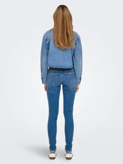 ONLBLUSH Middels høy midje Skinny Fit Jeans