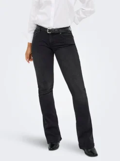 ONLBLUSH Middels høy midje Flared Fit Jeans