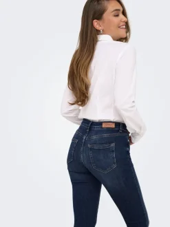 ONLBLUSH Middels høy midje Skinny Fit Ankellengde Jeans