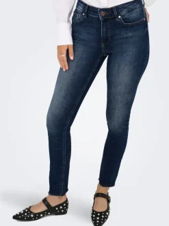 ONLBLUSH Middels høy midje Skinny Fit Ankellengde Jeans