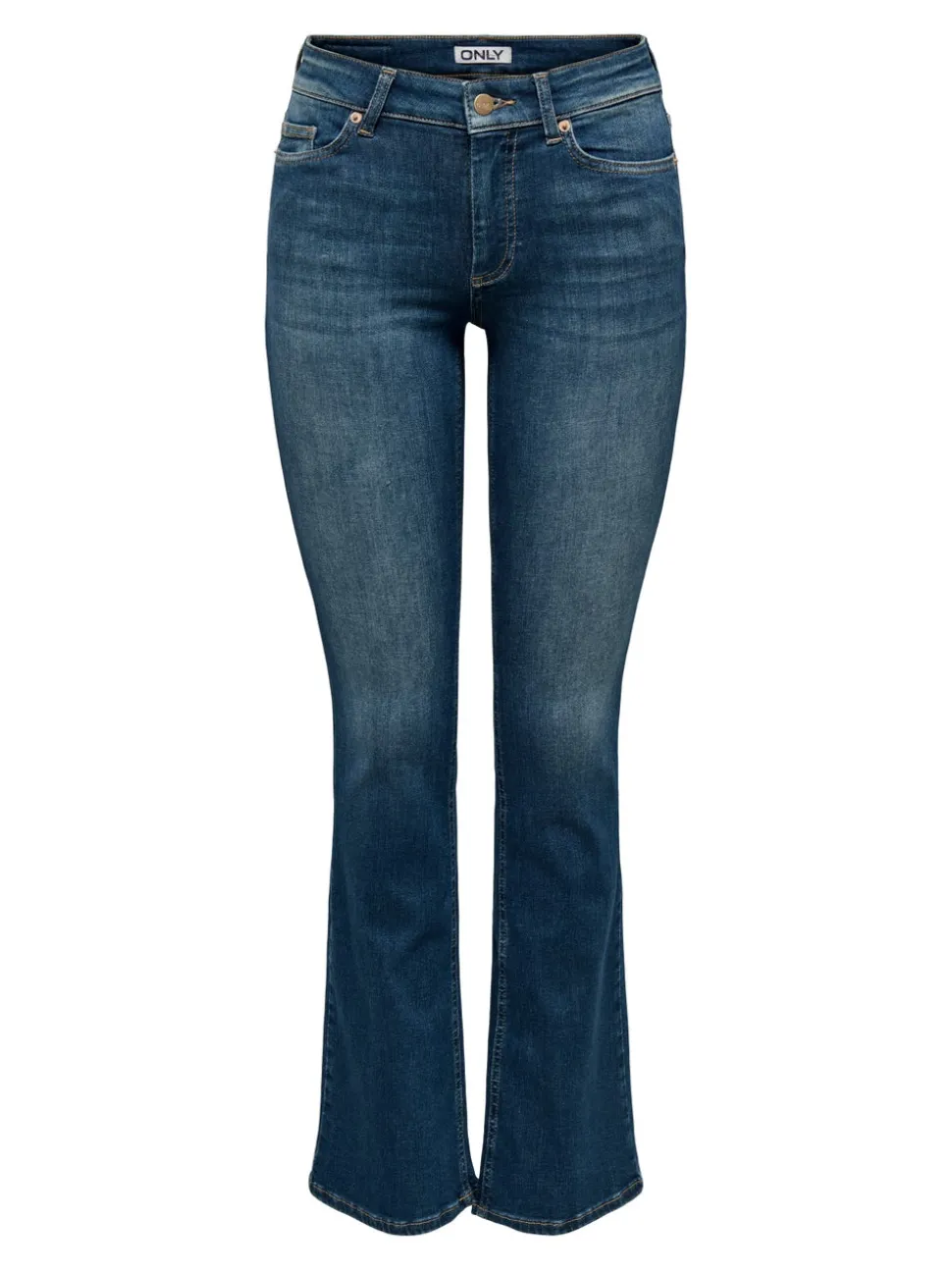 ONLBLUSH Middels høy midje Flared Fit Jeans