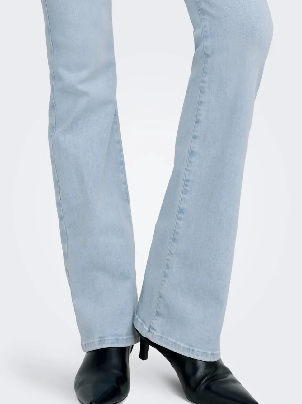 ONLBLUSH Middels høy midje Flared Fit Jeans