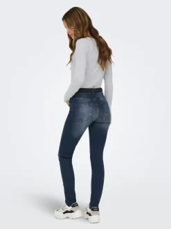 ONLBLUSH Middels høy midje Skinny Fit Ankellengde Jeans