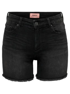 ONLBLUSH Middels høy midje Regular Fit Denimshorts