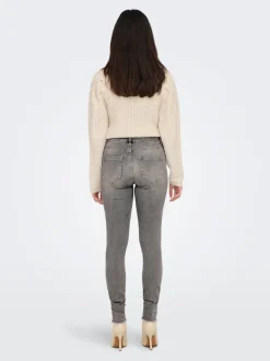ONLBLUSH Middels høy midje Skinny Fit Ankellengde Jeans