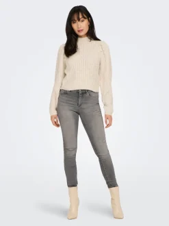 ONLBLUSH Middels høy midje Skinny Fit Ankellengde Jeans