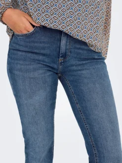 ONLBLUSH Middels høy midje Flared Fit Jeans