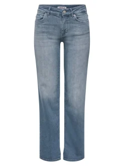 ONLBLUSH Middels høy midje Straight Fit Jeans