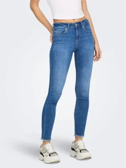 ONLBLUSH Middels høy midje Skinny Fit Ankellengde Jeans