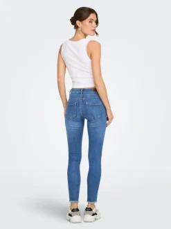 ONLBLUSH Middels høy midje Skinny Fit Ankellengde Jeans