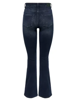 ONLBLUSH Middels høy midje Flared Fit Jeans