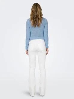 ONLBLUSH Middels høy midje Flared Fit Jeans