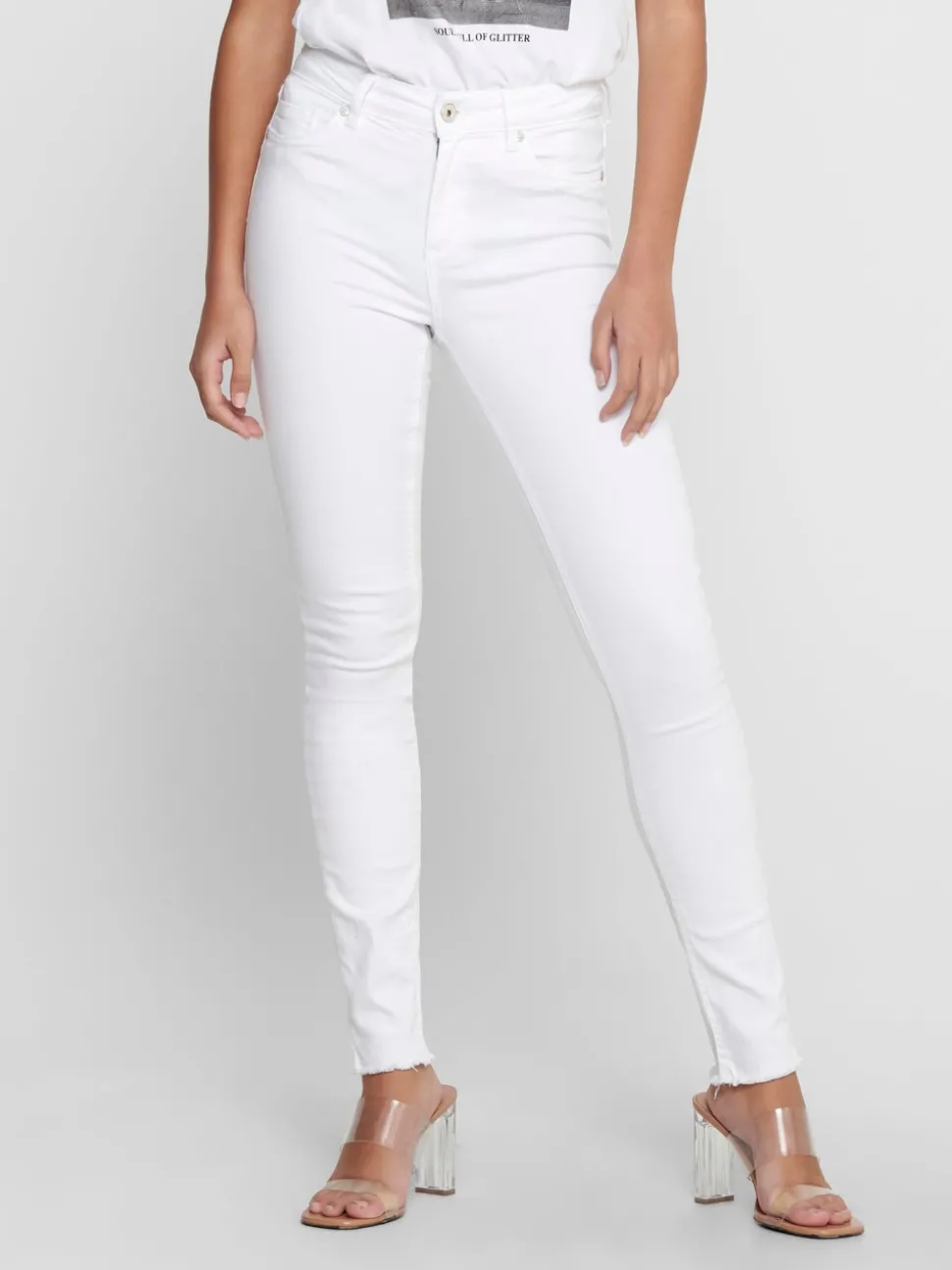 ONLBLUSH Middels høy midje Skinny Fit Ankellengde Jeans