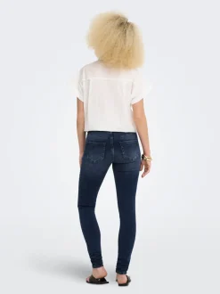 ONLBLUSH Middels høy midje Skinny Fit Jeans