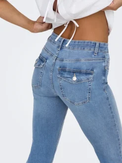 ONLBLUSH Middels høy midje Flared Fit Jeans