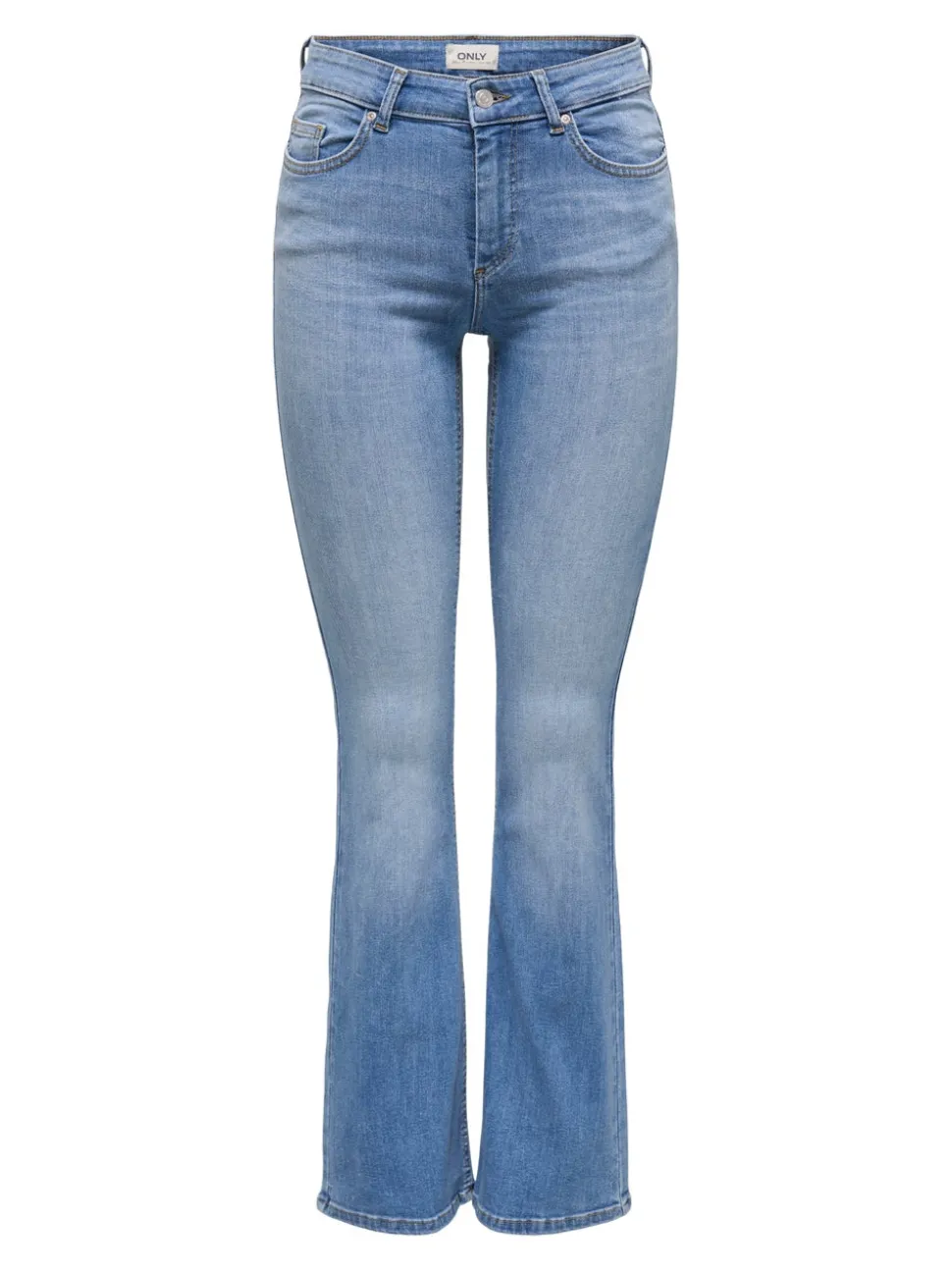 ONLBLUSH Middels høy midje Flared Fit Jeans