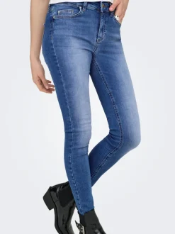 ONLBLUSH Middels høy midje Skinny Fit Ankellengde Jeans