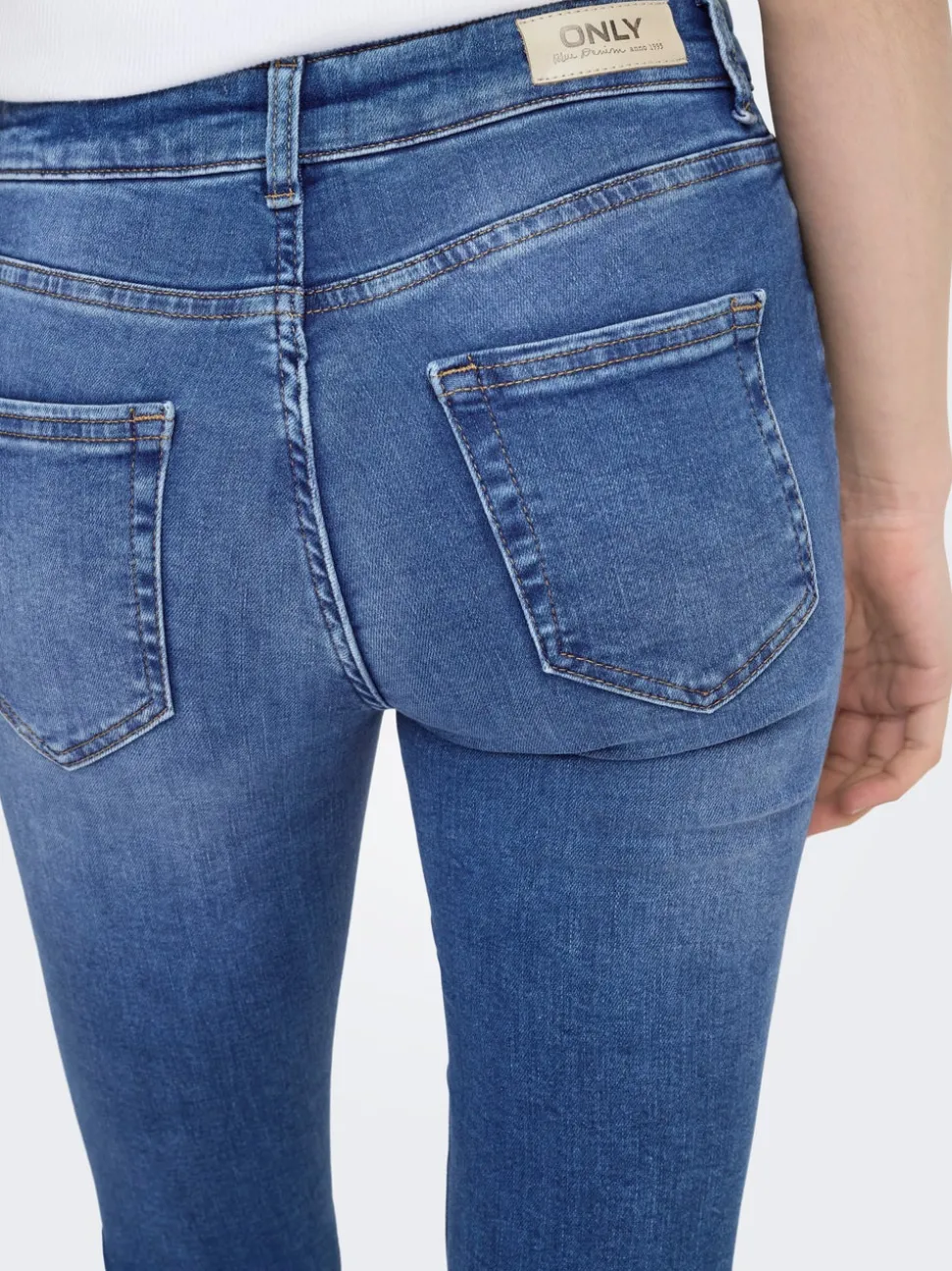 ONLBLUSH Middels høy midje Skinny Fit Ankellengde Jeans