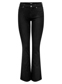ONLBLUSH Middels høy midje Flared Fit Jeans