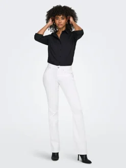 ONLBLUSH Middels høy midje Flared Fit Jeans