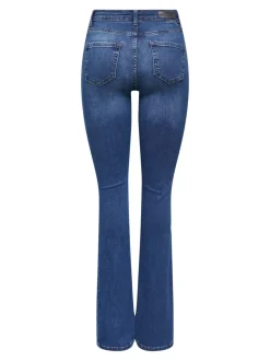 ONLBLUSH Middels høy midje Flared Fit Jeans
