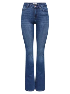 ONLBLUSH Middels høy midje Flared Fit Jeans
