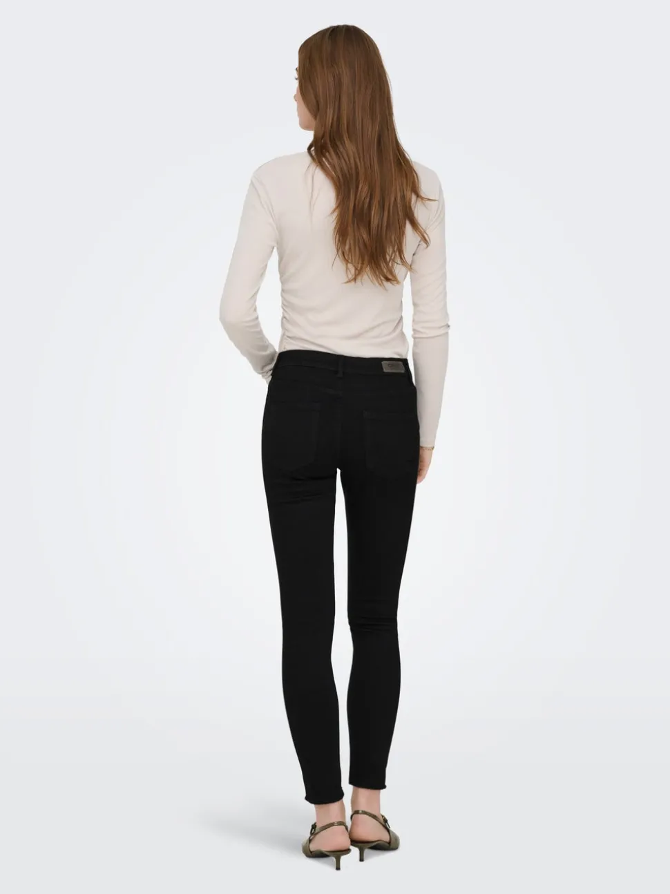 ONLBLUSH Middels høy midje Skinny Fit Ankellengde Jeans