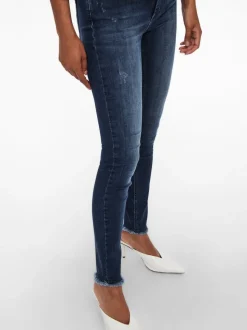ONLBLUSH Middels høy midje Skinny Fit Ankellengde Jeans