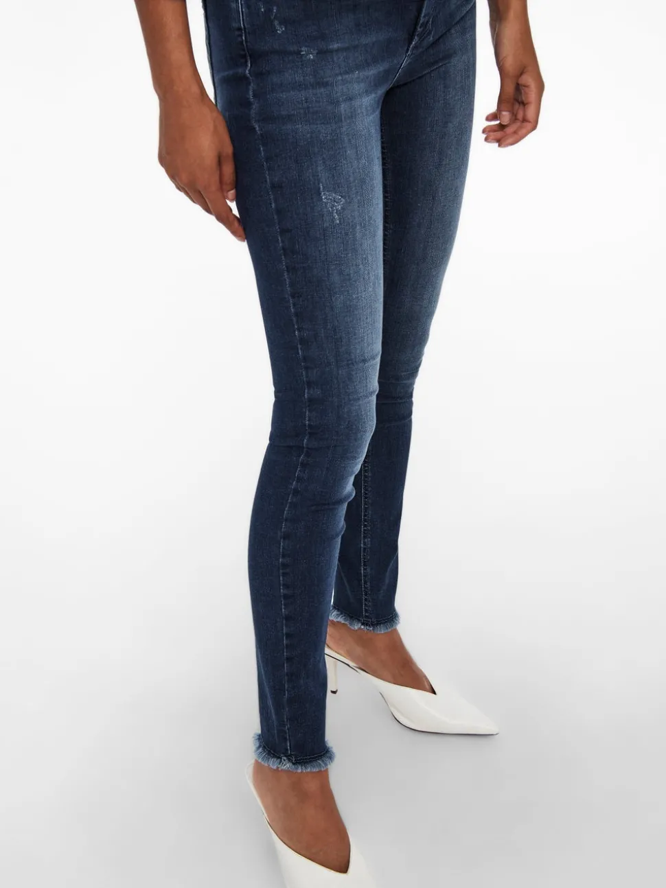 ONLBLUSH Middels høy midje Skinny Fit Ankellengde Jeans