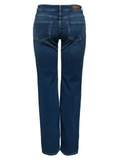 ONLBLUSH Middels høy midje Straight Fit Jeans