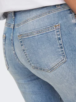 ONLBLUSH Middels høy midje Straight Fit Jeans
