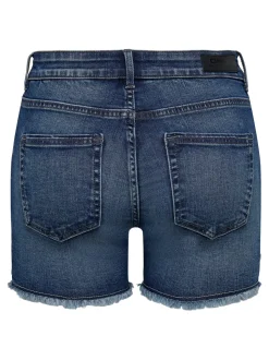 ONLBLUSH Middels høy midje Regular Fit Denimshorts