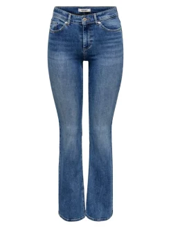ONLBLUSH Middels høy midje Flared Fit Jeans