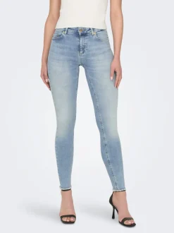 ONLBLUSH Middels høy midje Skinny Fit Ankellengde Jeans