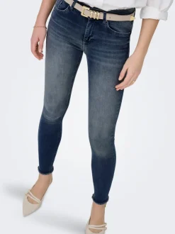 ONLBLUSH Middels høy midje Skinny Fit Ankellengde Jeans