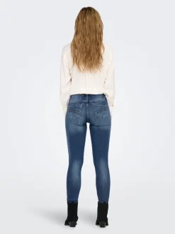 ONLBLUSH Middels høy midje Skinny Fit Jeans