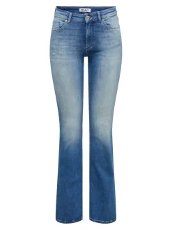 ONLBLUSH Middels høy midje Flared Fit Jeans