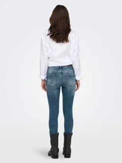 ONLBLUSH Middels høy midje Skinny Fit Ankellengde Jeans