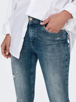 ONLBLUSH Middels høy midje Skinny Fit Ankellengde Jeans