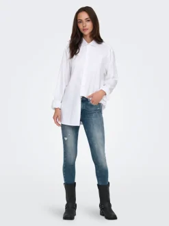 ONLBLUSH Middels høy midje Skinny Fit Ankellengde Jeans