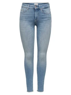 ONLBLUSH Middels høyt snitt Skinny Fit Ankellengde Jeans