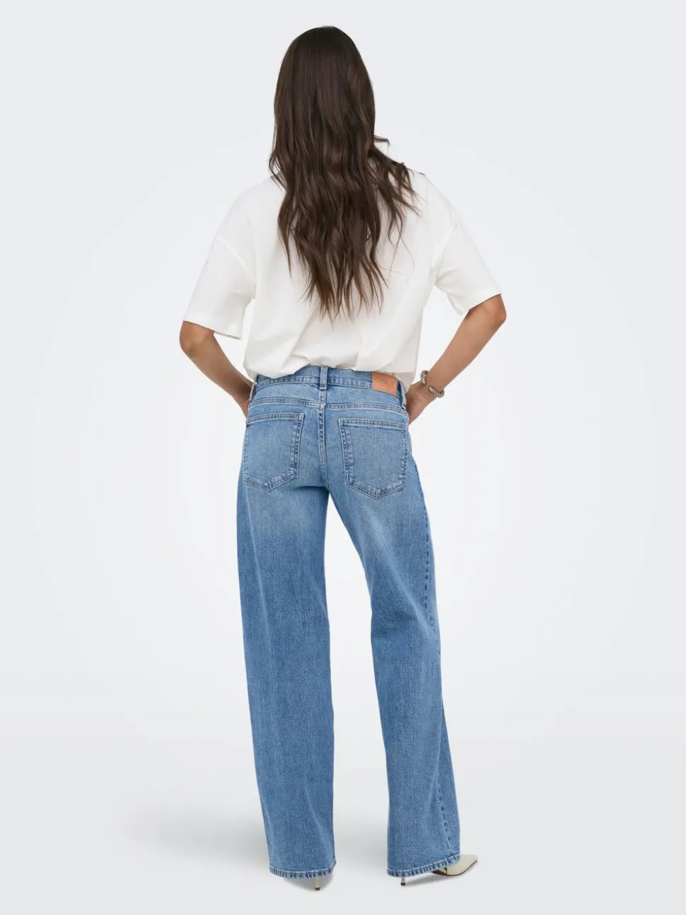 ONLBRENDA Lav midje Wide Leg Fit Jeans