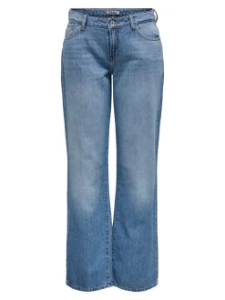 ONLBRITNEY Lav midje Straight Fit Jeans