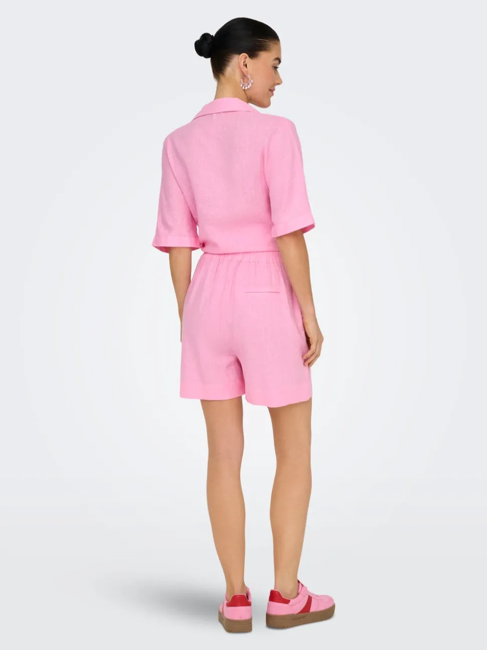 ONLBRUXELLES Regular Fit Lin Shorts