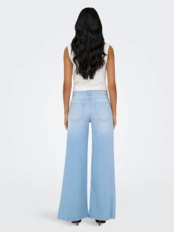 ONLCALIFORNIA Middels høy midje Flared Fit Jeans
