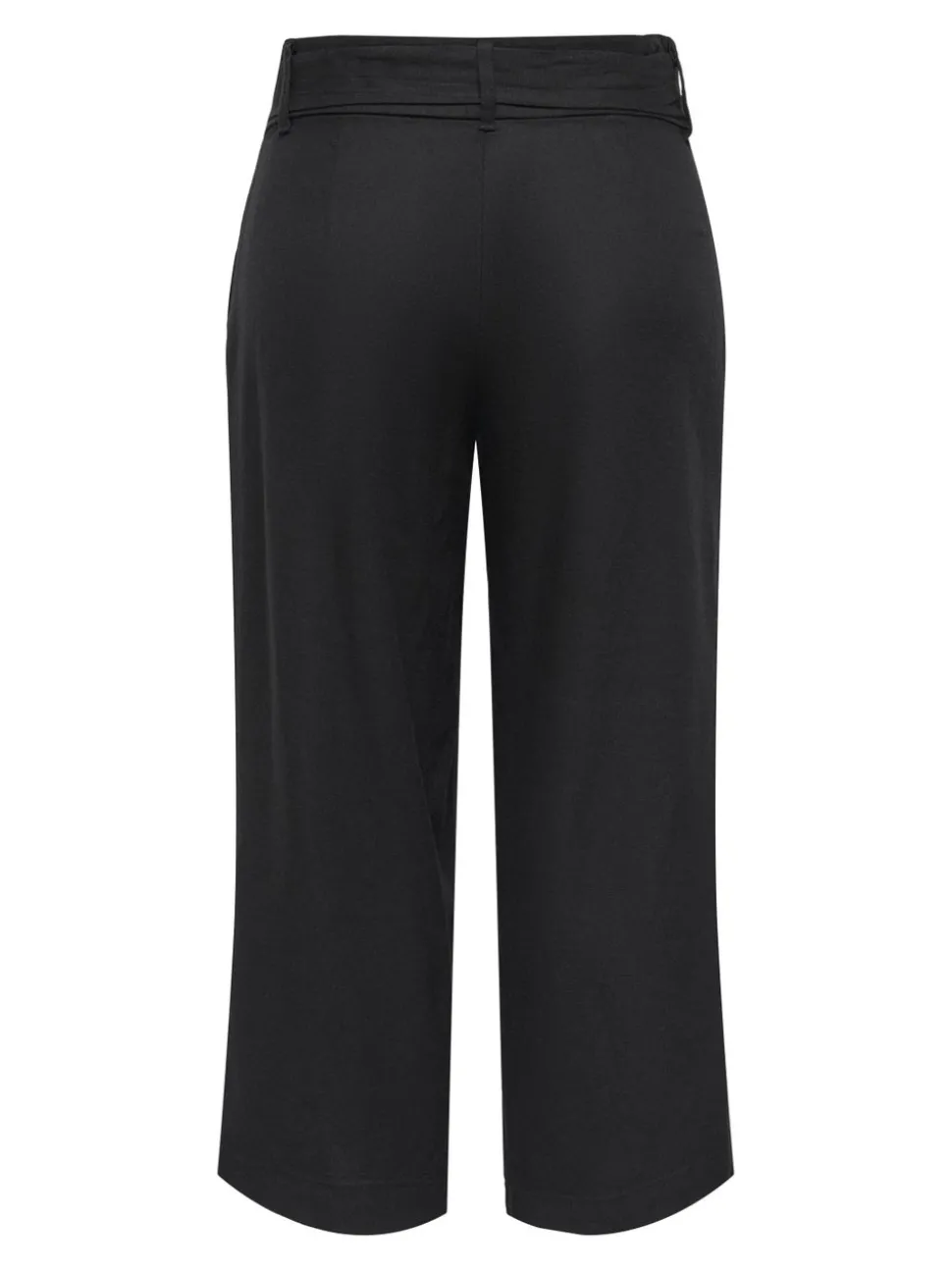 ONLCARO Cropped Fit Lin Bukser med vide ben