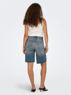 ONLCARO Høy midje Loose fit Denimshorts