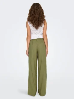 ONLCARO Loose fit Lin Bukser